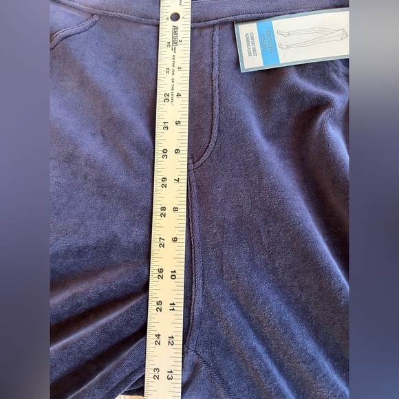 NWT Velvet Leggings navy blue size XL - Picture 8 of 10